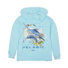 Pelagic Aquatek Goione Slam Hooded Long Sleeve Performance Shirt (Toddler’s)
