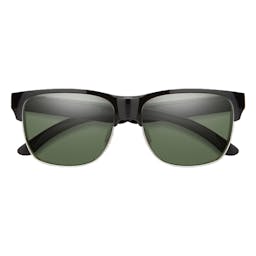 Smith Lowdown Split Sunglasses Front - Black Thumbnail}