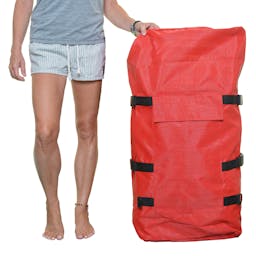 Amphibian Wet/Dry Mesh Gear Bag and Backpack Back with Straps Tucked Away Thumbnail}