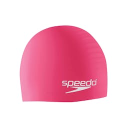 Speedo Unisex Silicone Swim Cap - Pink  Thumbnail}