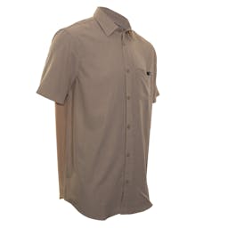 EVO Horizon Woven Short Sleeve Shirt - Stone - 3/4 Thumbnail}