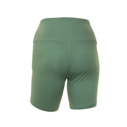 EVO Maya Cropped Shorts Back Teal Thumbnail}