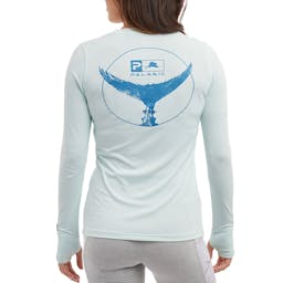 Pelagic Aquatek Tails Up Long Sleeve Performance Shirt (Women's)
