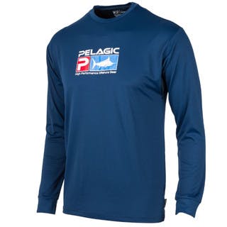 Pelagic Aquatek Icon Long Sleeve Performance Shirt (Youth)