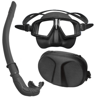 Hammerhead Pure Freediver Mask & Snorkel Combo with Case