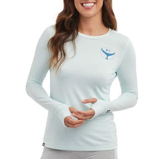 Pelagic Aquatek Tails Up Long Sleeve Performance Shirt (Women's)