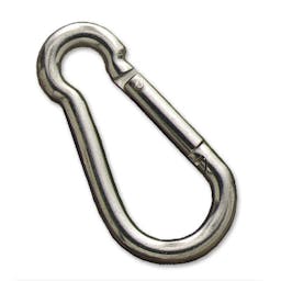 Stainless Carabiner 10mm by 100mm Thumbnail}