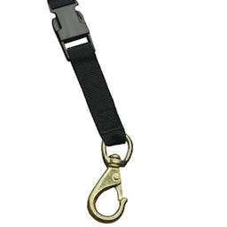 Brass Swivel Clip with Quick Release Buckle Thumbnail}