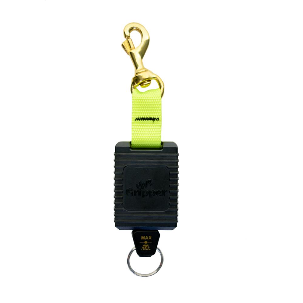 Max Force Gripper with Brass Clip - Yellow