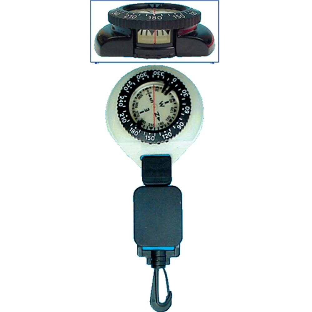 Compass & Mini Dive Slate with Retractor