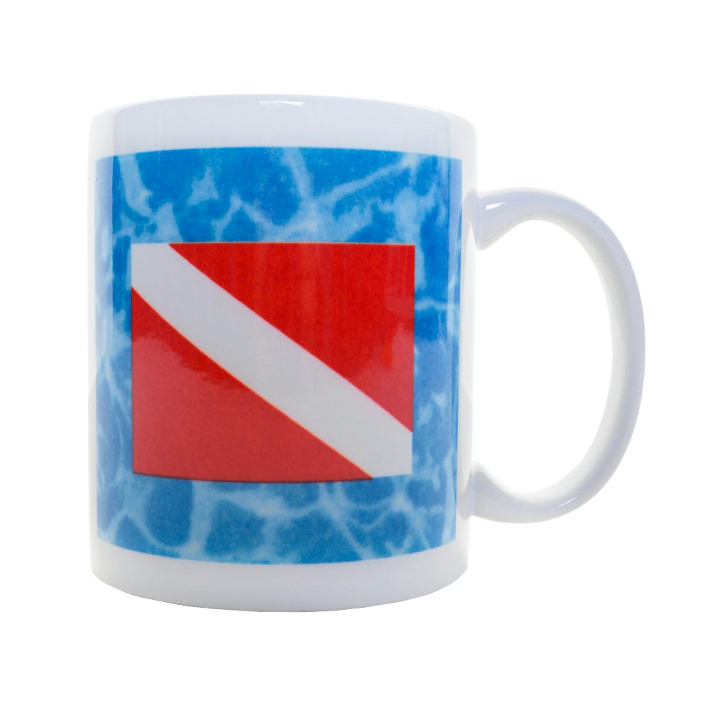 Dive Flag Mug - Ceramic