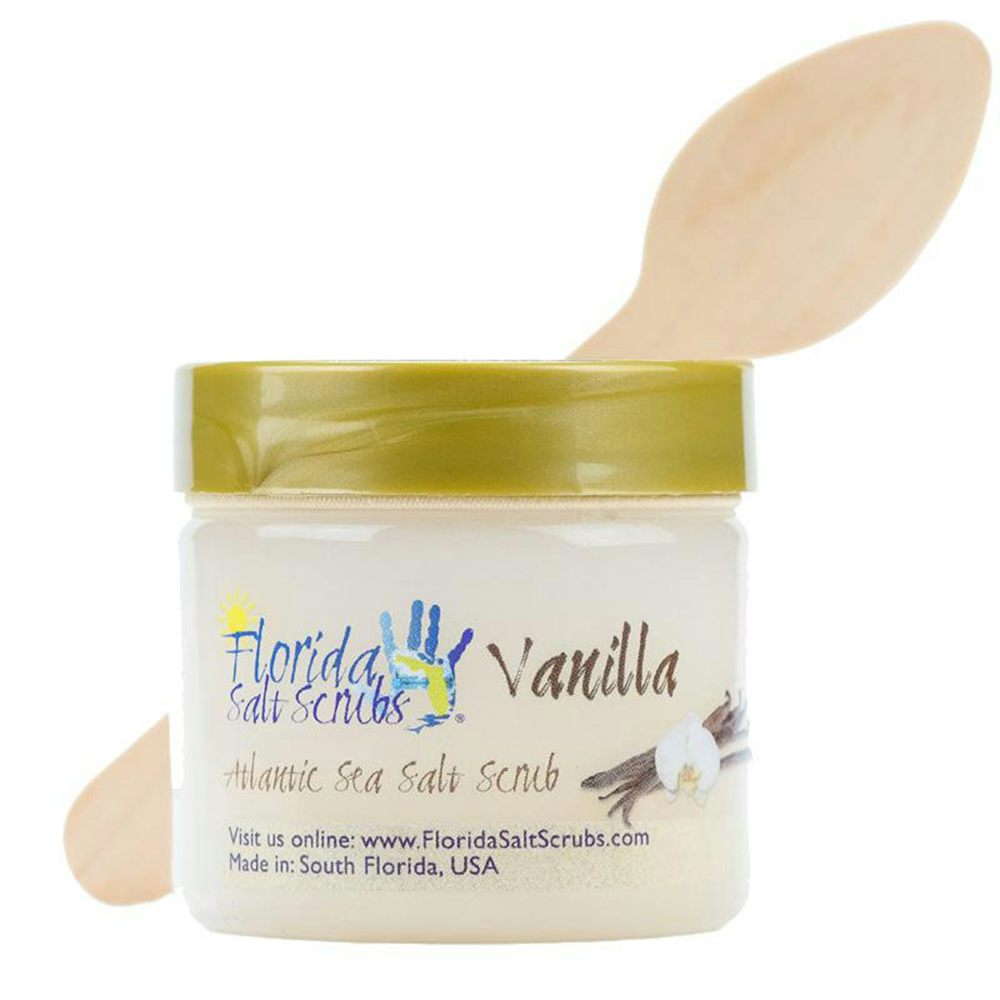 Florida Salt Scrubs Vanilla 2.9oz Jar