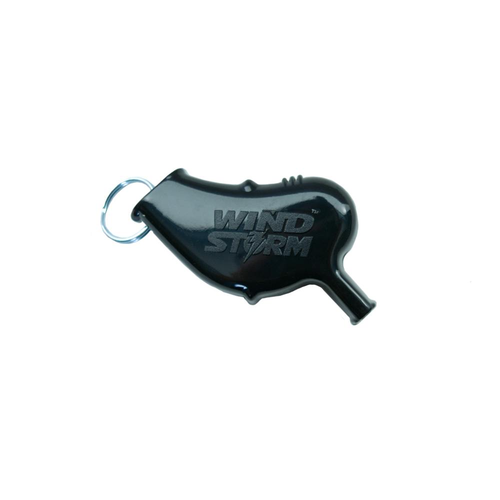 Wind Storm Safety Whistle - Black