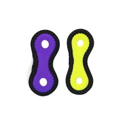 Neoprene Scuba Snorkel Keeper - Purple/Yellow Thumbnail}