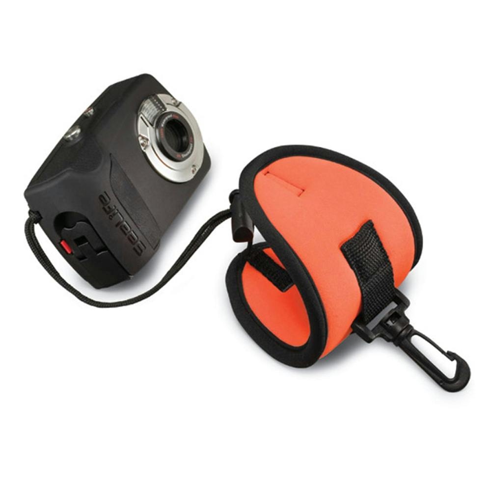 SeaLife Float Strap with Clip. Shown with Camera. Camera NOT Included