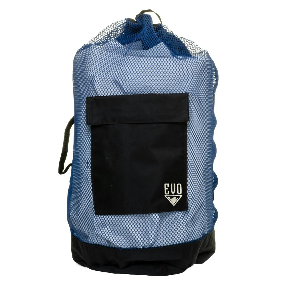 EVO Deluxe Mesh Backpack Dive Bag - Blue