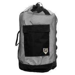 EVO Deluxe Mesh Backpack Dive Bag - Black Thumbnail}