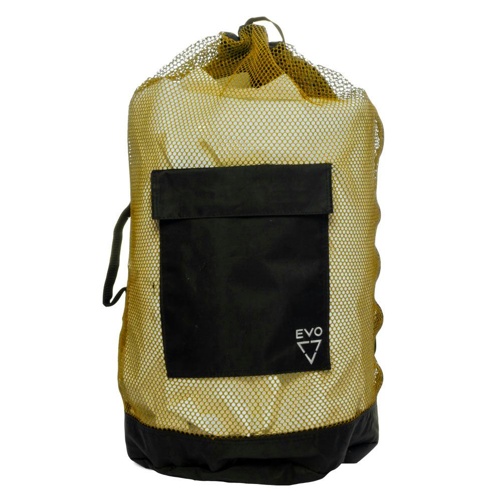 EVO Deluxe Mesh Backpack Dive Bag - Yellow