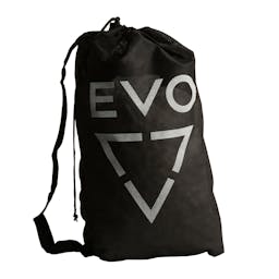 EVO Mesh Drawstring Shoulder Bag - Black Thumbnail}