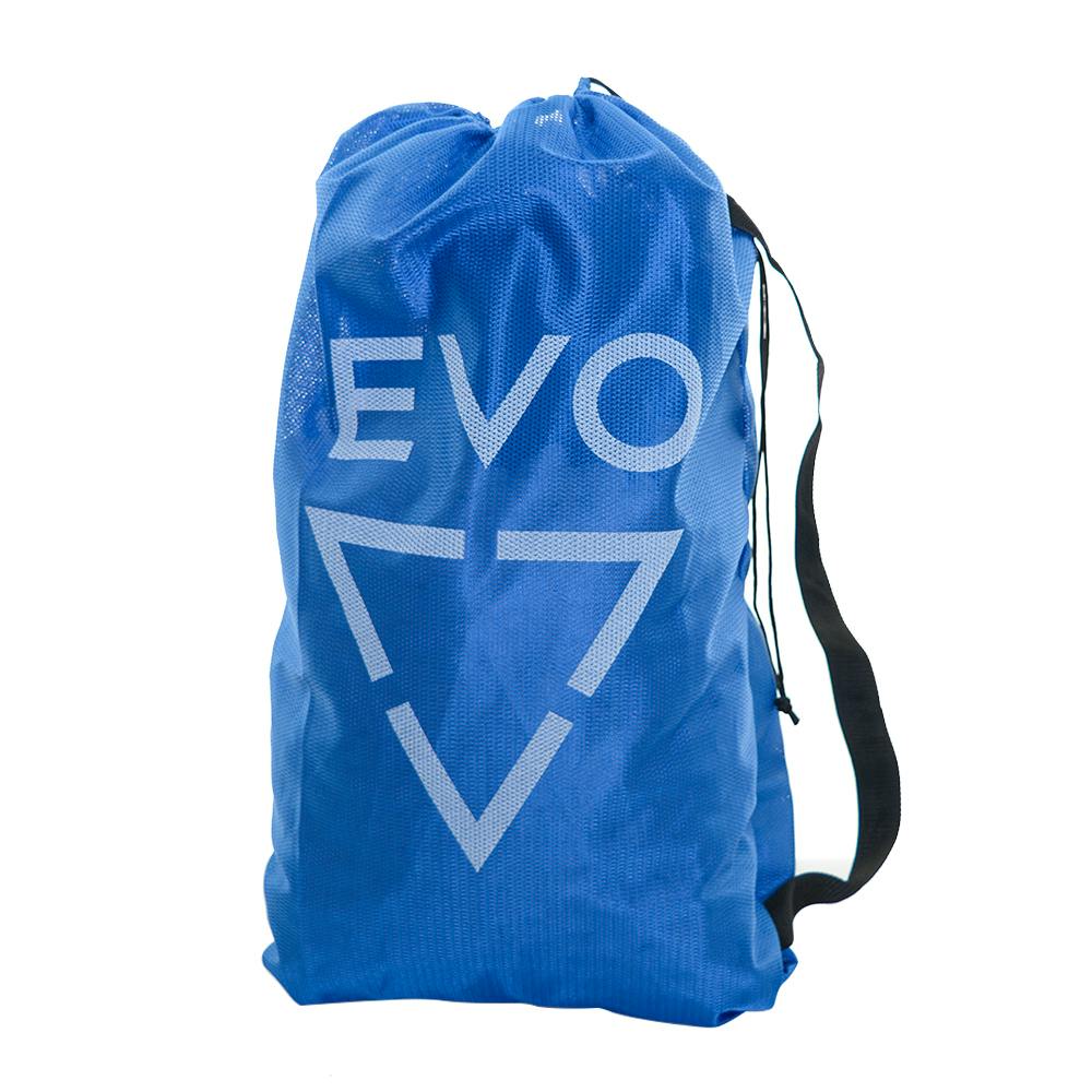 EVO Mesh Drawstring Shoulder Bag - Blue