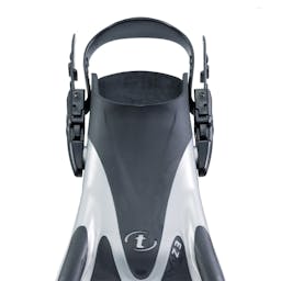 TUSA SF-15 X-Pert Zoom Open Heel Splitfins Detail - Black Thumbnail}