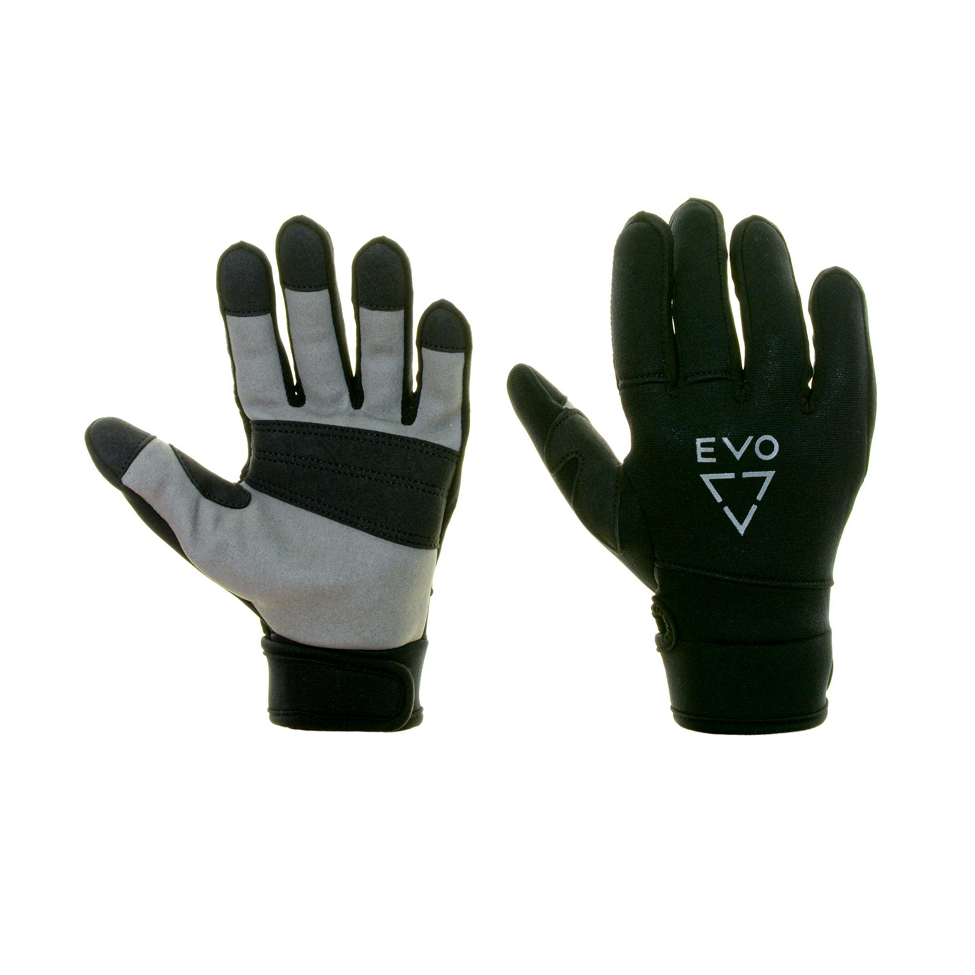 EVO 2mm Tropic Rhino Skin Dive Gloves - Black