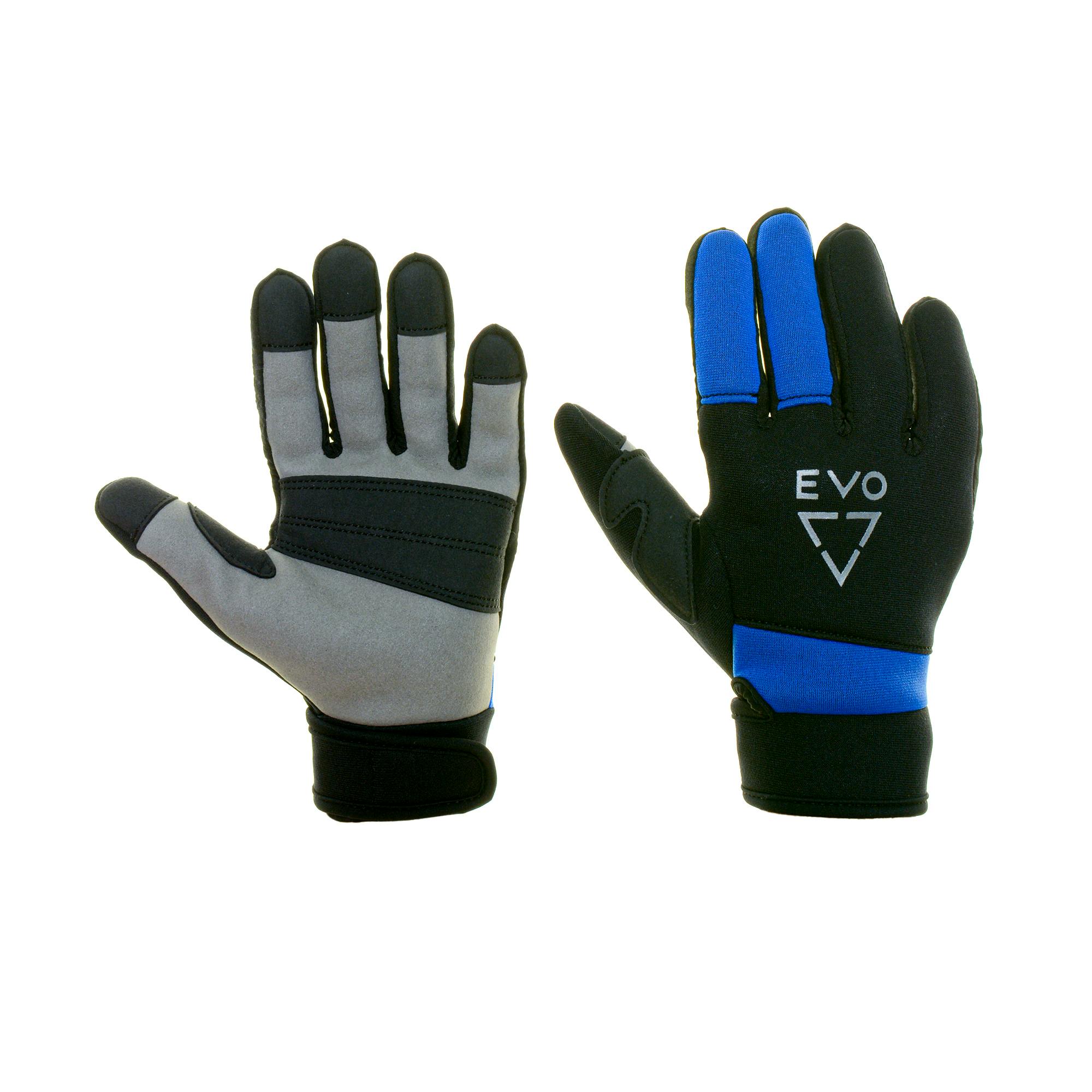 EVO 2mm Tropic Rhino Skin Dive Gloves - Blue