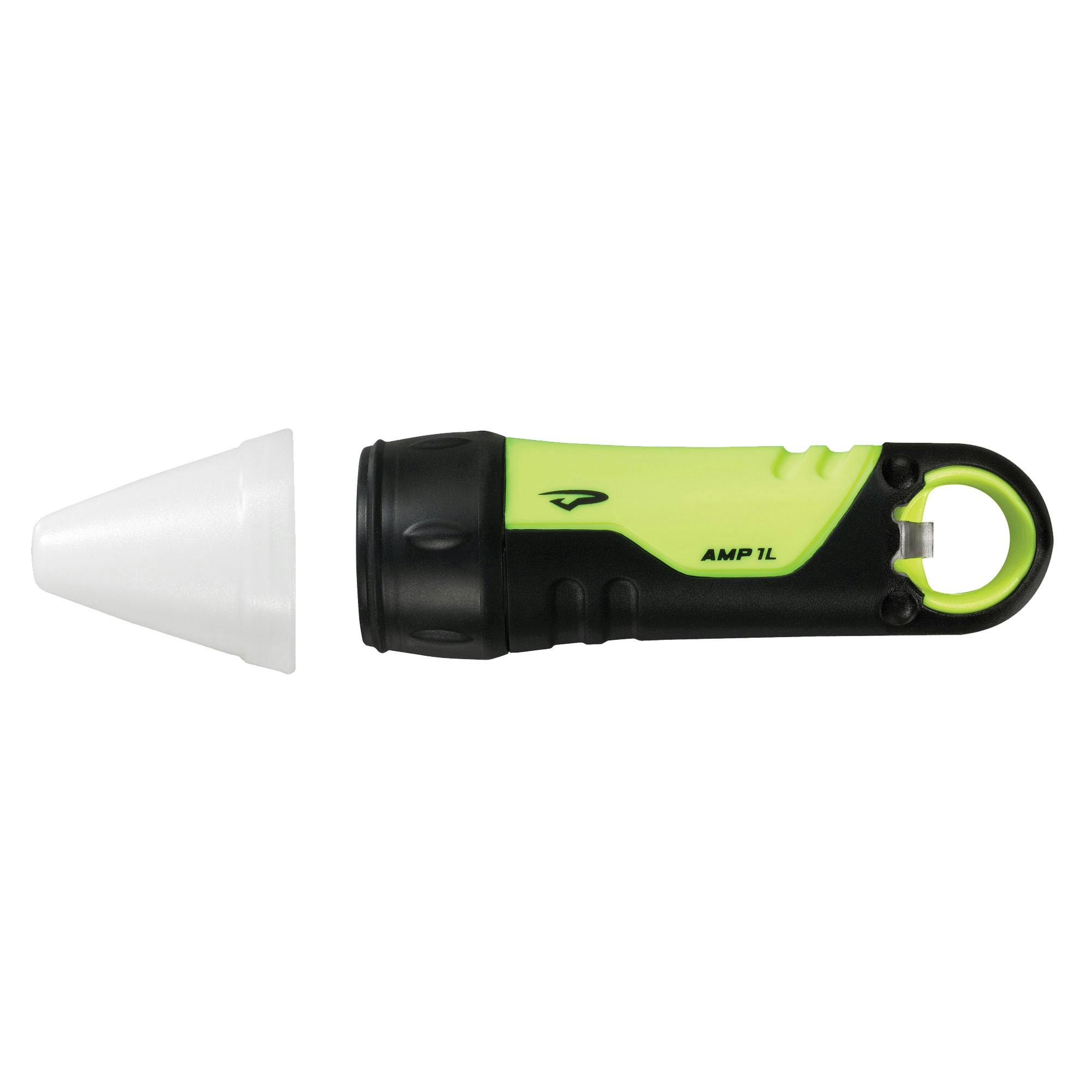 Princeton Tec Amp 1L 100LM Handheld Light with Cone and Churchkey - Yellow