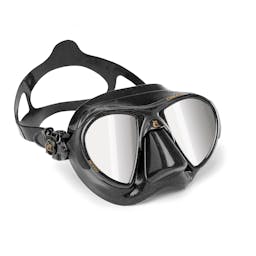 Cressi Nano Black Mask, Two Lens (Mirrored) Thumbnail}