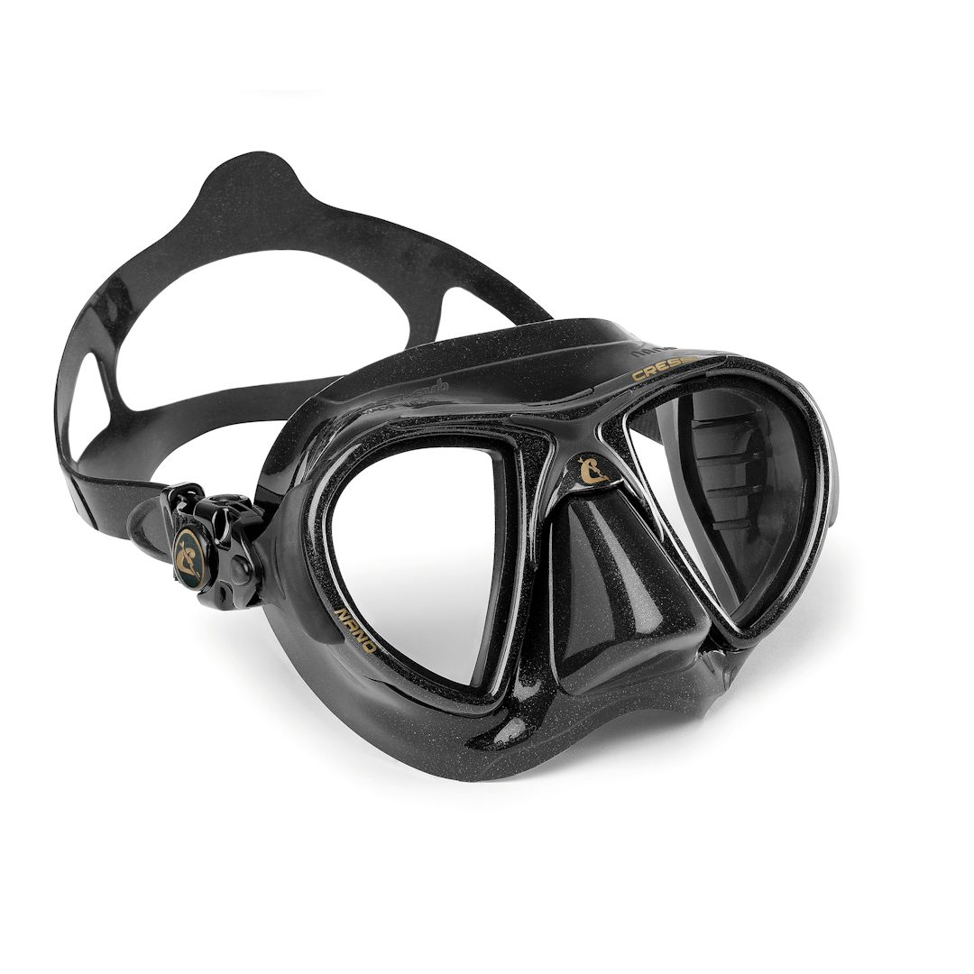 Cressi Nano Black Mask, Two Lens