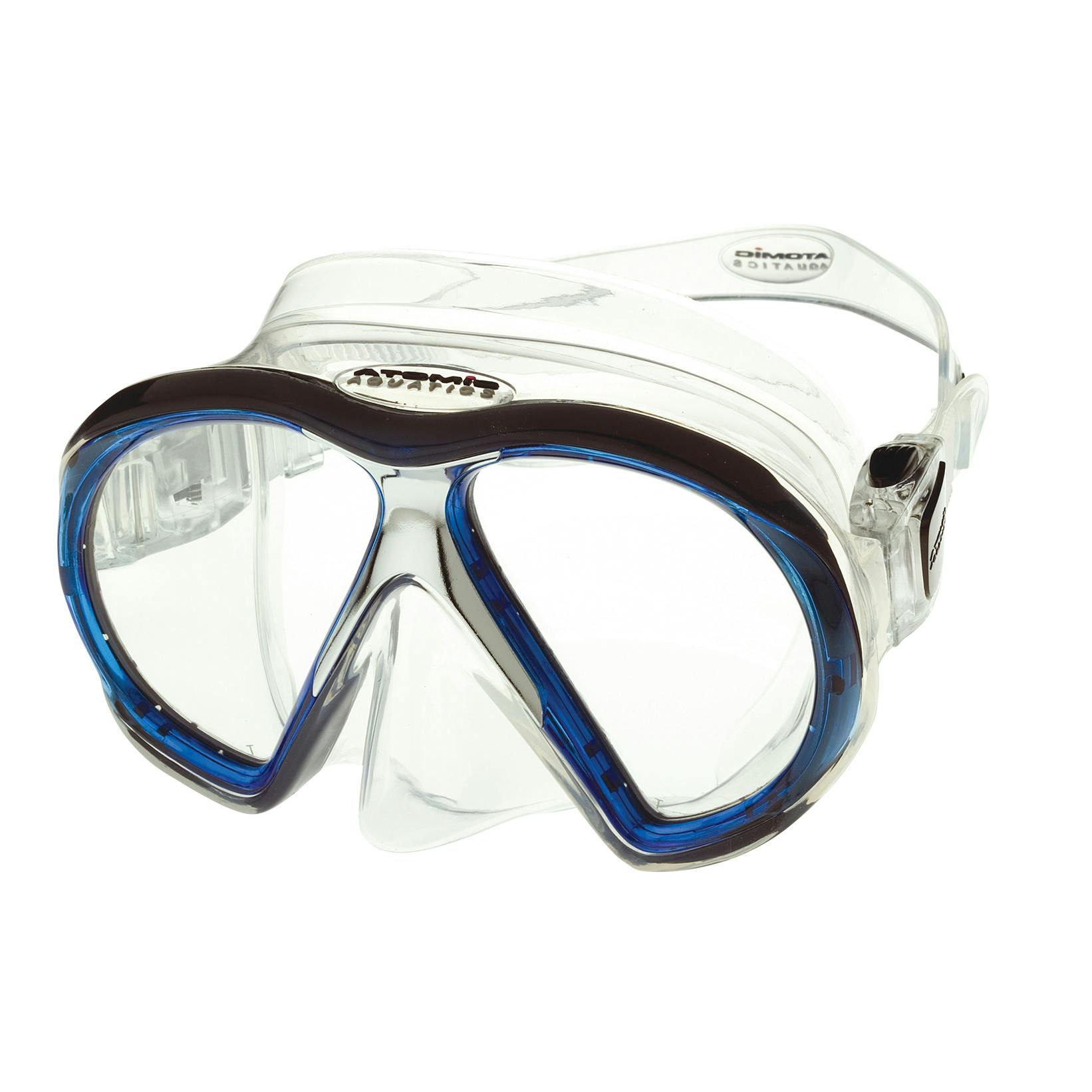 Atomic SubFrame Mask, Two Lens (Regular Fit) - Clear/Blue