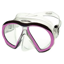 Atomic SubFrame Mask, Two Lens (Regular Fit) - Clear/Pink Thumbnail}
