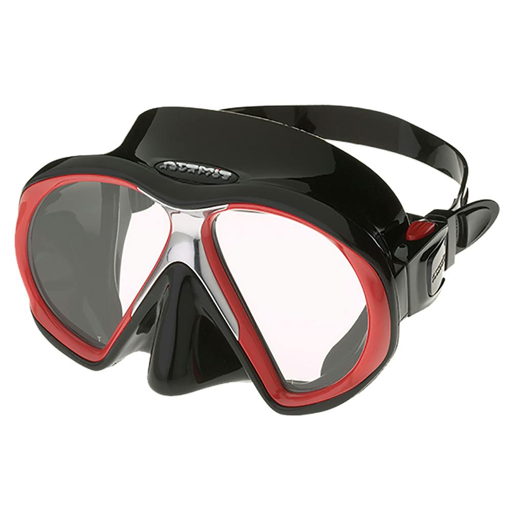 Atomic SubFrame Mask, Two Lens (Regular Fit) - Black/Red