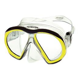 Atomic SubFrame Mask, Two Lens (Regular Fit) - Clear/Yellow Thumbnail}