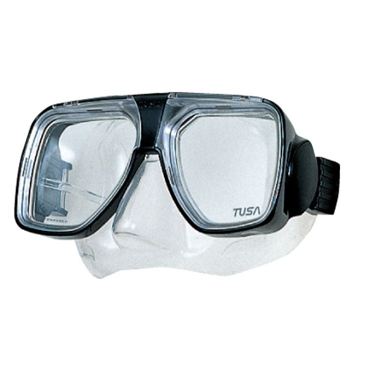 TUSA Liberator Plus Mask, Two Lens - Black