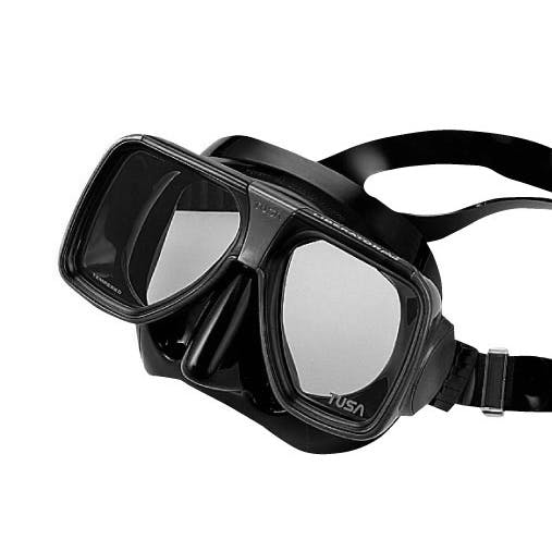 TUSA Liberator Plus Mask, Two Lens - Black/Black