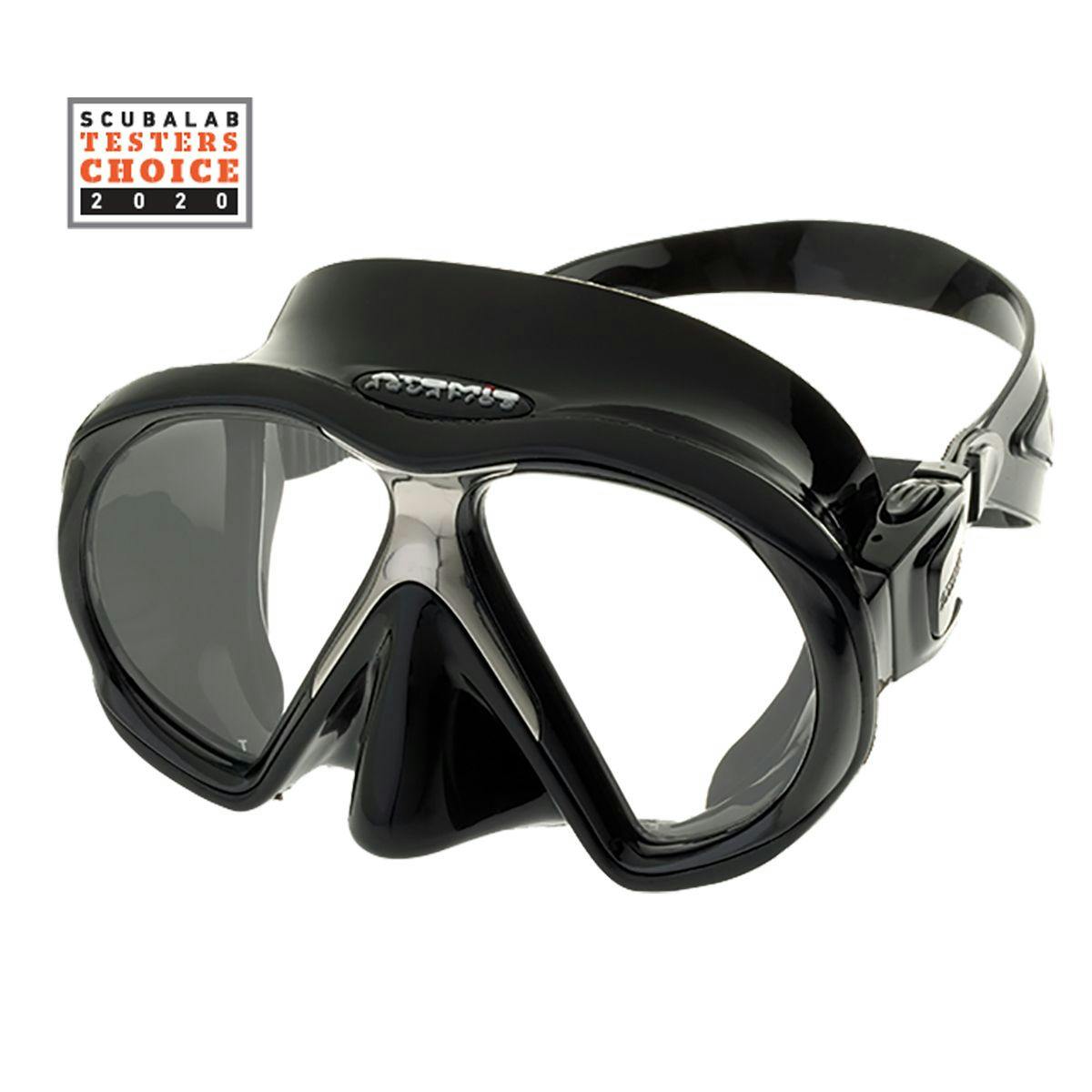 Atomic SubFrame Mask, Two Lens (Medium Fit) - Black/Black