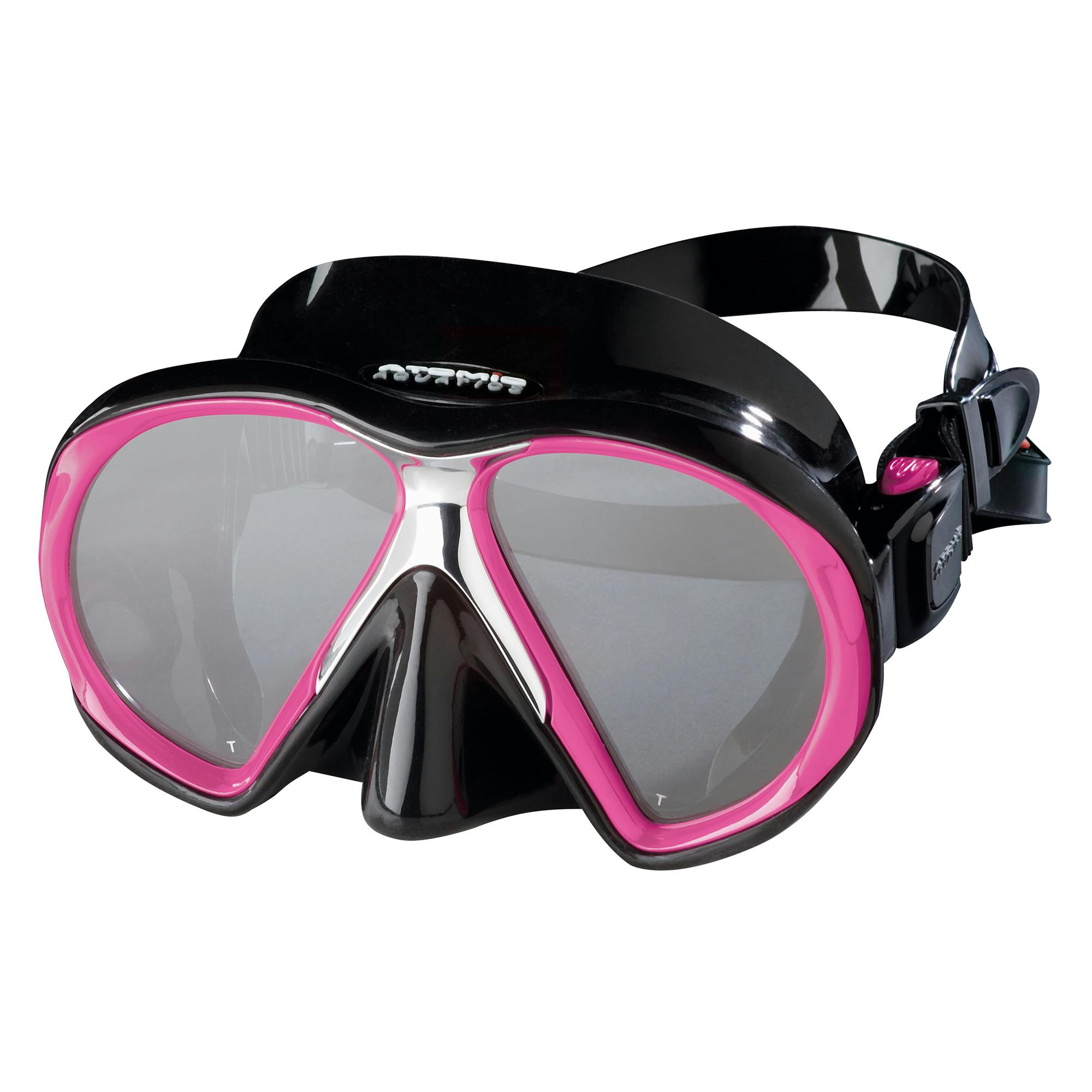 Atomic SubFrame Mask, Two Lens (Medium Fit) - Black Pink