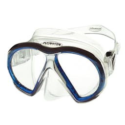 Atomic SubFrame Mask, Two Lens (Medium Fit) - Clear/Blue Thumbnail}