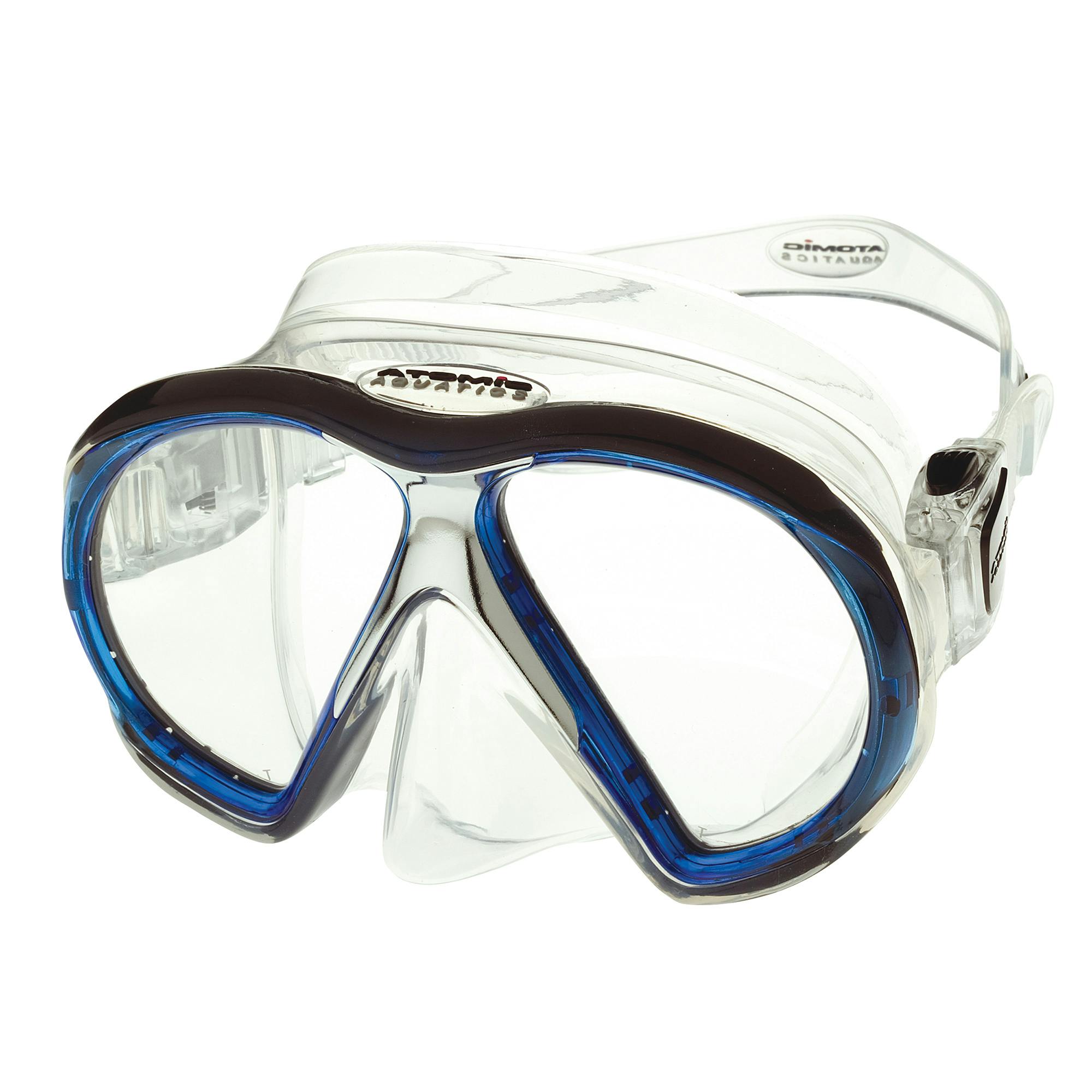 Atomic SubFrame Mask, Two Lens (Medium Fit) - Clear/Blue