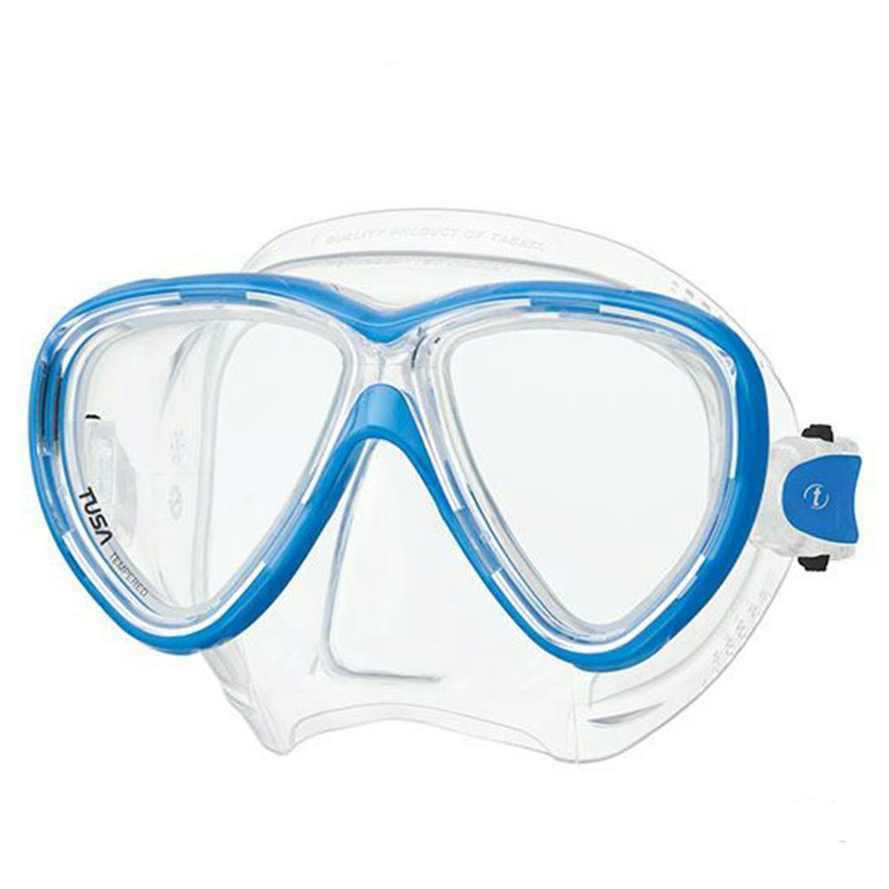 TUSA Freedom One Mask, Two Lens - Fishtail Blue