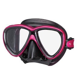 TUSA Freedom One Mask, Two Lens - Black/Rose Pink Thumbnail}