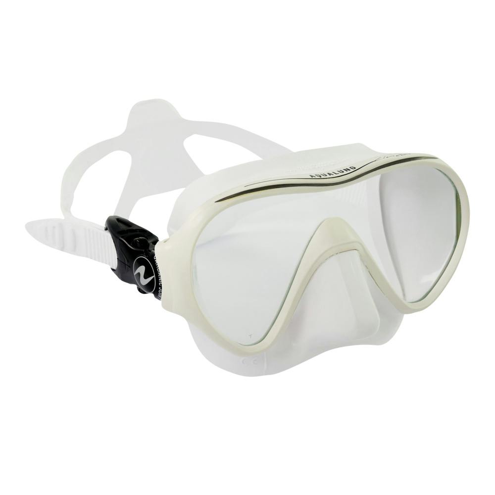 Aqualung Linea Mask, Single Lens - White/Clear