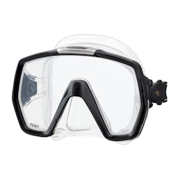 TUSA Freedom HD Dive Mask, Single Lens - Black Thumbnail}