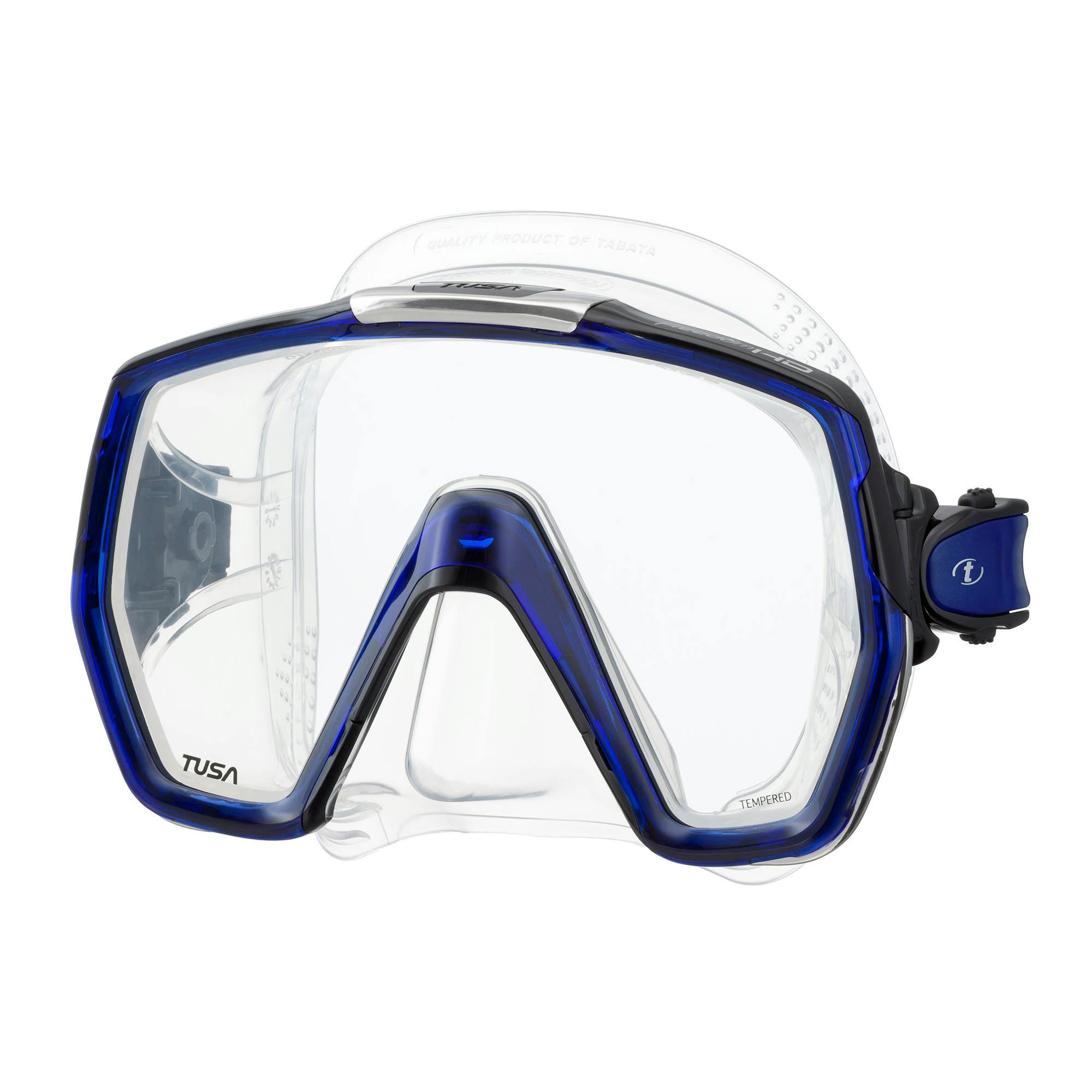 TUSA Freedom HD Dive Mask, Single Lens - Cobalt