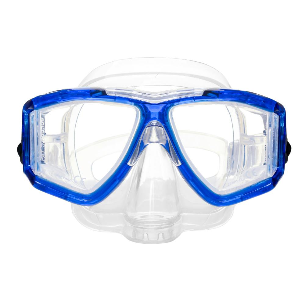 EVO Hammerhead+ Mask with Purge, Wraparound Lens Front - Blue