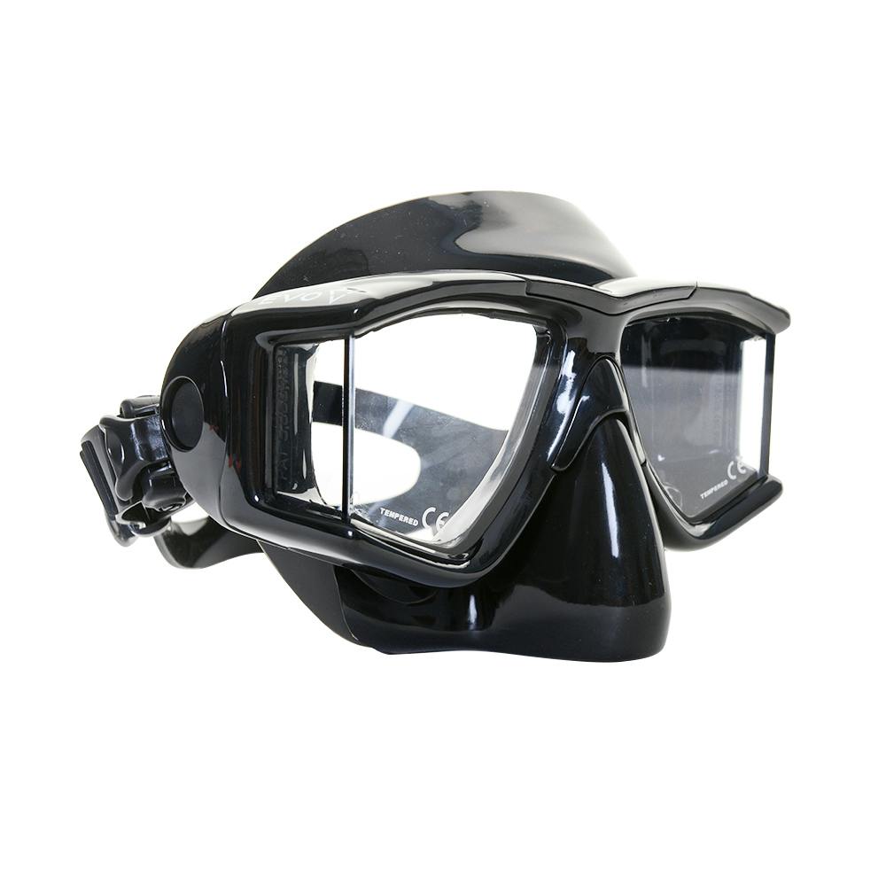 EVO Hammerhead+ Mask with Purge, Wraparound Lens - Black/Black