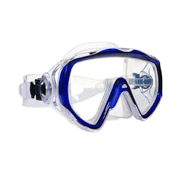 EVO Drift Snorkeling Combo (Kid's) Mask Angle - Blue Thumbnail}