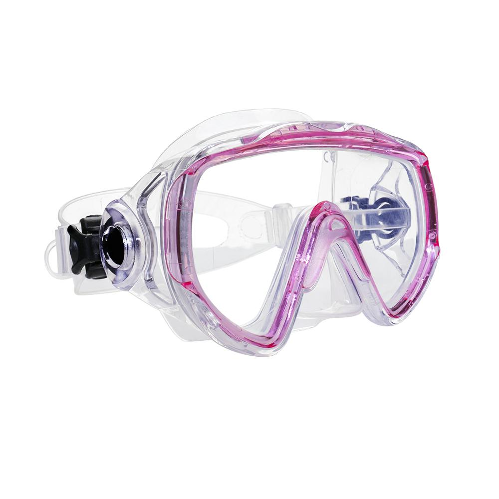 EVO Drift Snorkeling Combo (Kid's) Mask Angle - Pink