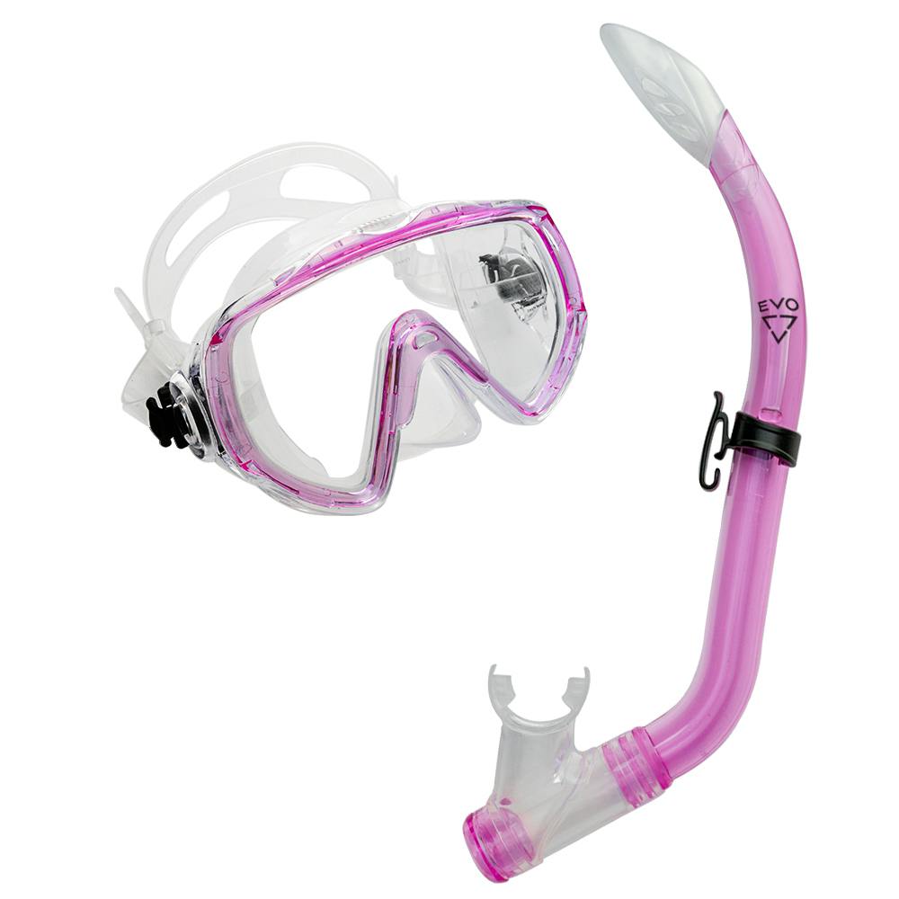 EVO Drift Snorkeling Combo (Kid's) - Pink